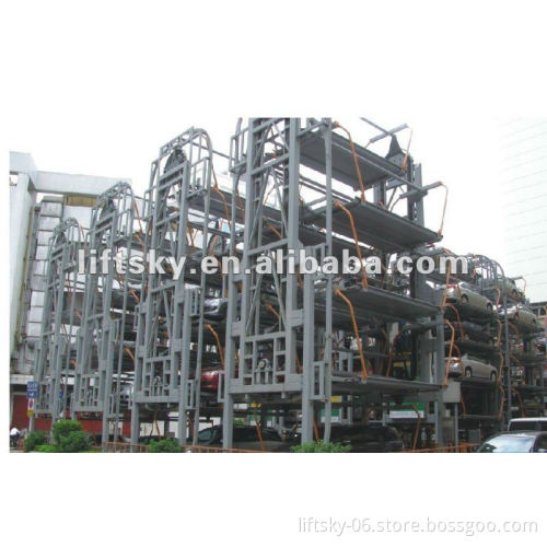 Rotary car parking system
